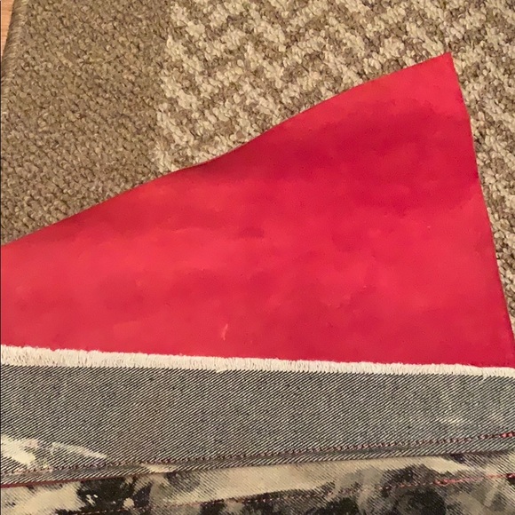 Leather & Denim Custom-Made Clutch - Picture 7 of 16